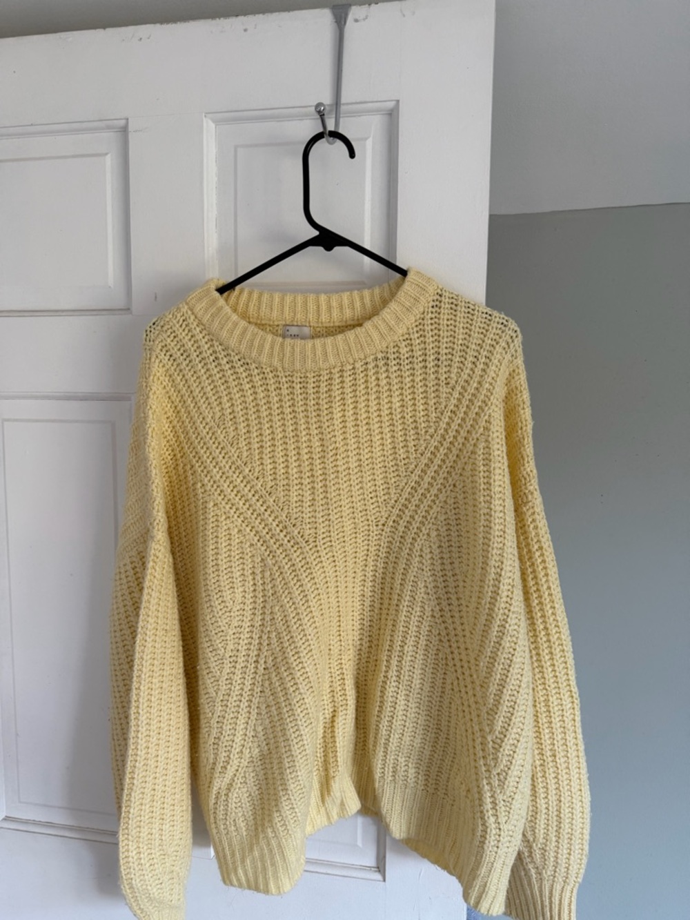 Butter Yellow Knit Sweater A New Day